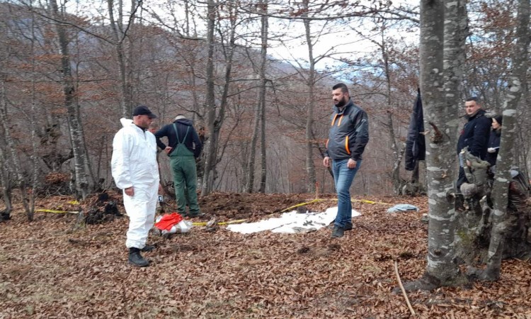 Na lokalitetu Kozara ekshumirani posmrtni ostaci dvije žrtve proteklog rata