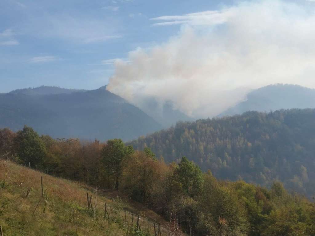 Na lokalitetu Pribićevac aktivan požar na miniranom području