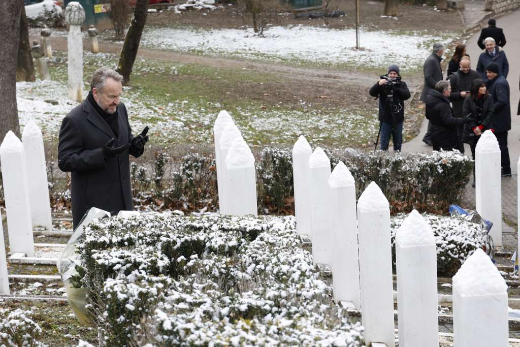 Foto: Obilježavanje Dana nezavisnosti BiH u Sarajevu