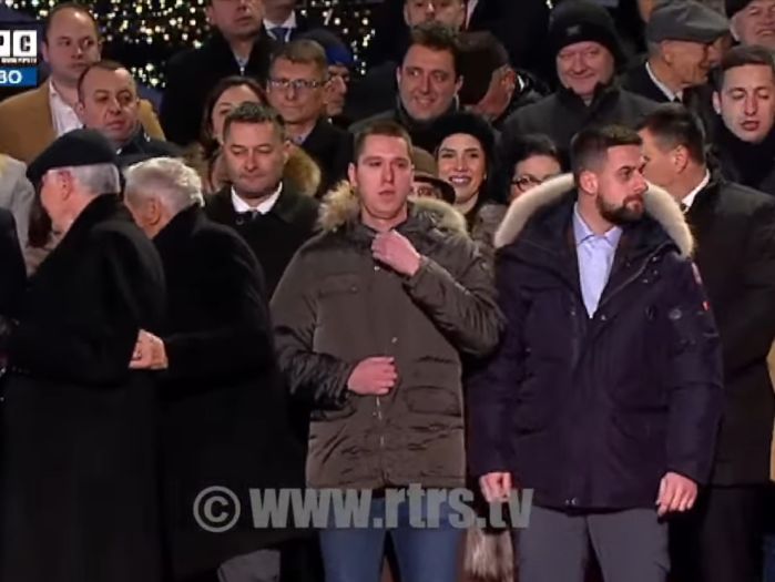Na obilježavanju tzv. dana RS Vučićev sin i sin zločinca Mladića