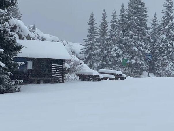 Na planini u bh. susjedstvu palo 30 centimetara snijega