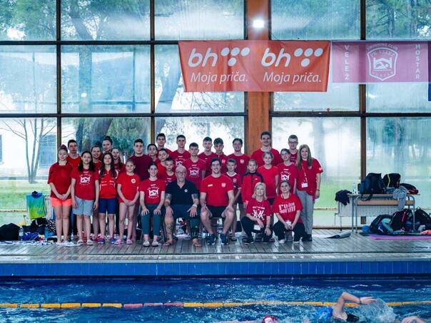 Na plivačkom mitingu u Mostaru 'Velež cup' nastupilo 227 takmičara