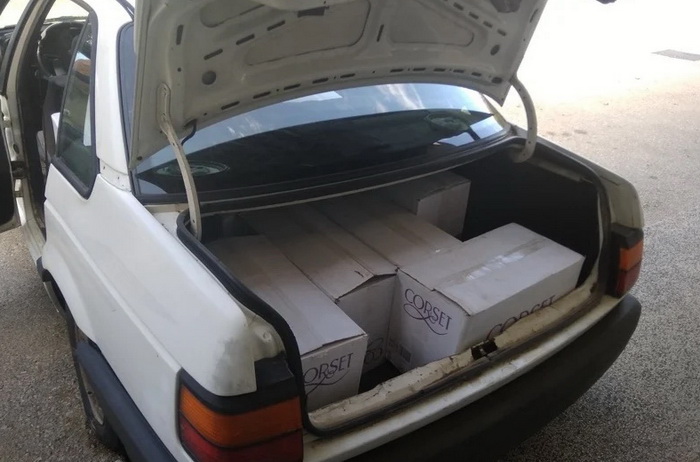 Na području Bileće zaplijenjeno 8.750 kutija cigareta
