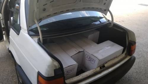 Na području Bileće zaplijenjeno 8.750 kutija cigareta