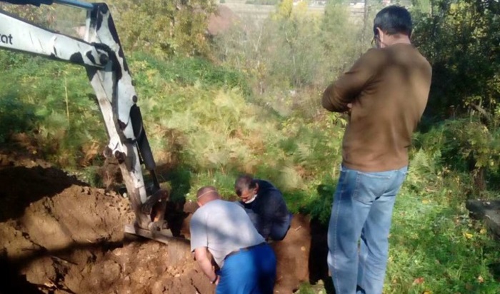 Na području Bratunca ekshumirani posmrtni ostaci jedne žrtve iz proteklog rata