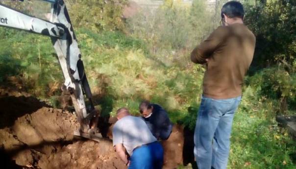 Na području Bratunca ekshumirani posmrtni ostaci jedne žrtve iz proteklog rata