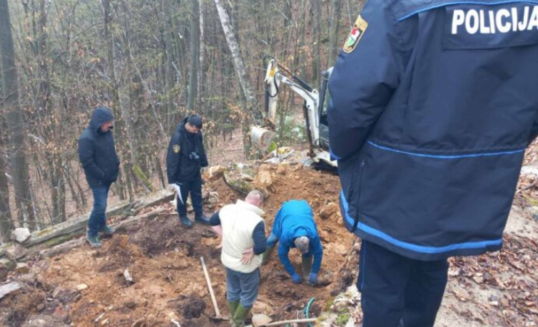 Na području Busovače izvršen proces ekshumacije posmrtnih ostataka