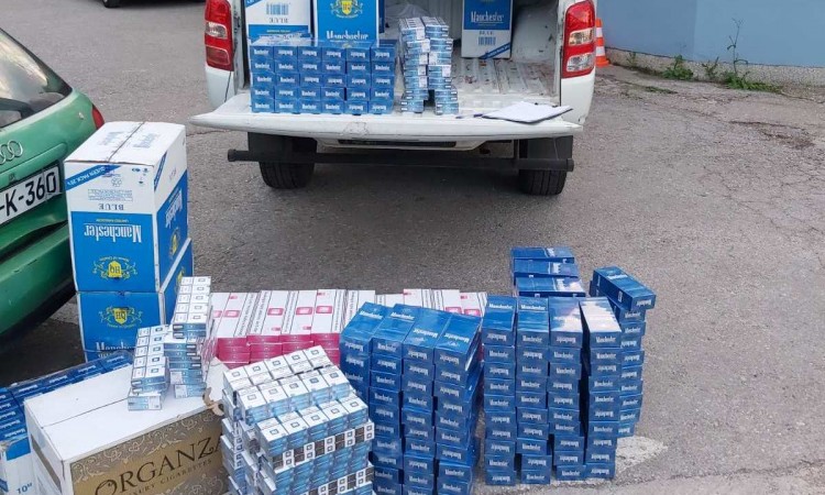 Na području Hercegovine zaplijenjena velika količina duhana i cigareta