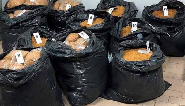 Na području Novog Grada zaplijenjeno 192 kilograma duhana