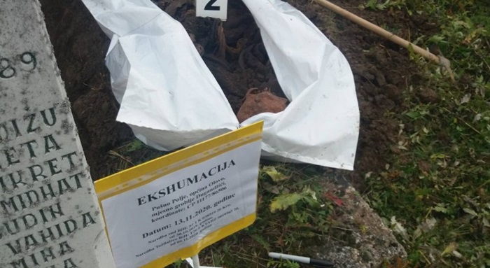 Na području Olova i Gornjeg Vakufa pronađeni posmrtni ostaci dvije žrtve rata