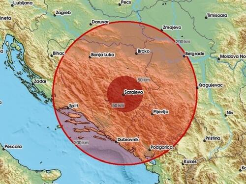 Na području Sarajeva registrovan zemljotres