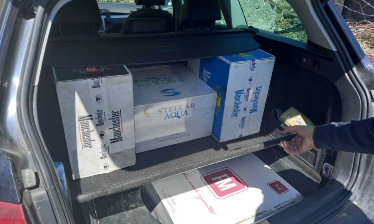 Na području Zvornika zaplijenjeno 5.250 kutija cigareta