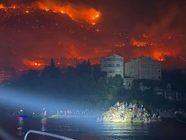 Na požarištu kod Omiša nađeno mrtvo tijelo