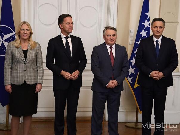 Na poziv Ruttea: Predsjedništvo BiH sutra na sastanku Sjevernoatlantskog vijeća
