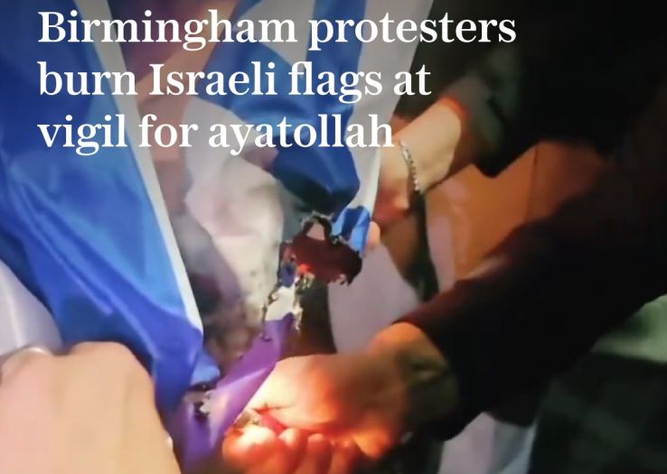 Na protestima u Engleskoj spaljene izraelske zastave