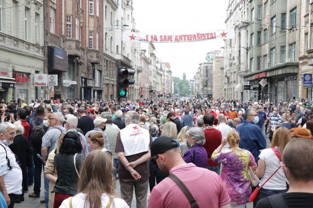 Na protestnoj šetnji u Sarajevu više od 5.000 učesnika