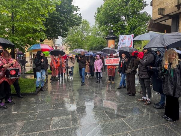 Na protestu u Sarajevu tražena odgovornost za smrt 29 osoba u poplavama u BiH