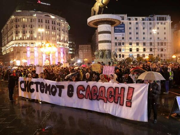 Na protestu zatražena odgovornost za tragediju u Kočanima: "Sistem je sljedeći"