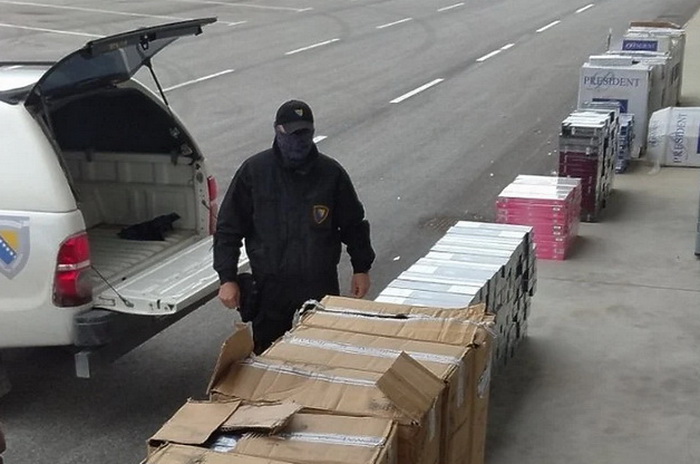 Na putu Sarajevo - Konjic oduzete cigarete u vrijednosti skoro 77 hiljada KM