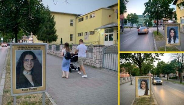 Na reklamnim panoima u Kalesiji lica učenika generacije