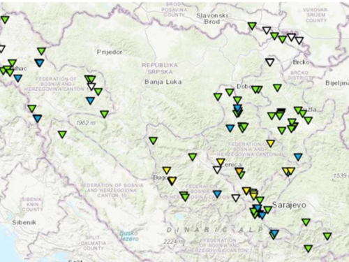 Na većini stanica na vodnom području Save stagnacija i opadanje vodostaja