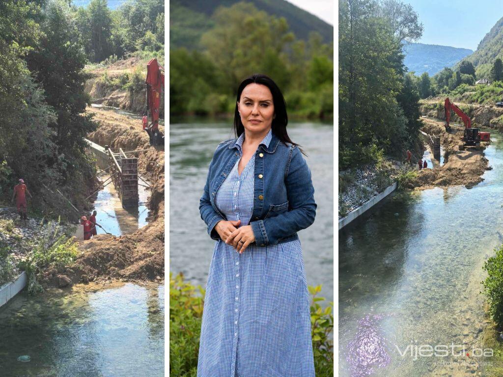 Načelnica Jezera traži hitne odgovore o radovima na Plivi u Jajcu