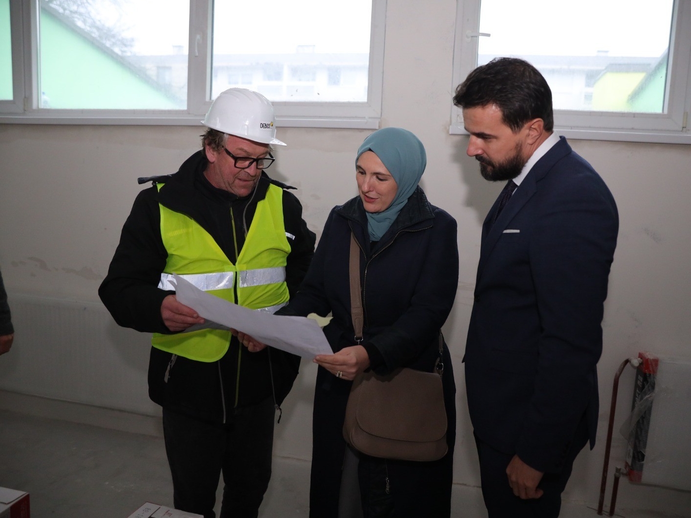 Muzur i Hota-Muminović obišli radove na obnovi vrtića Lužani