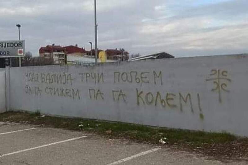 Načelnik PU Prijedor o uvredljivim grafitima: Nije riječ o organizovanom činu
