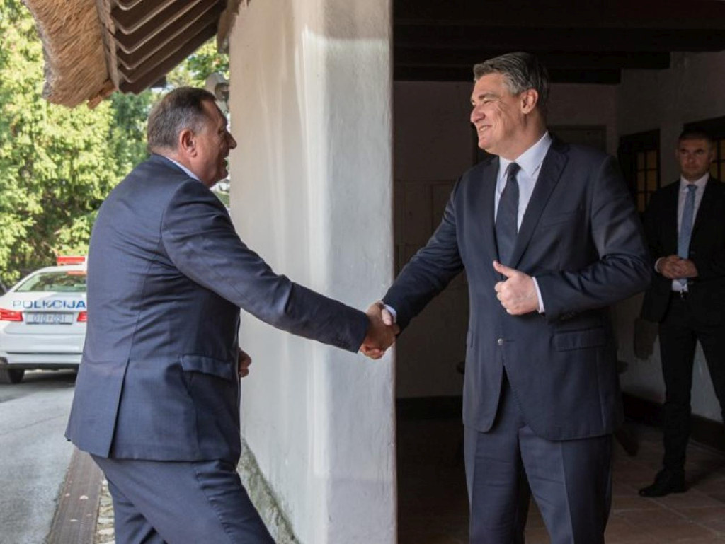 Nacional: Dodik pozvao da se glasa za Milanovića