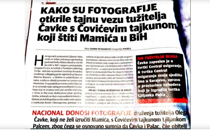 Nacional: Novi detalji uloge Olega Čavke u slučaju Mamić