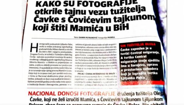 Nacional: Novi detalji uloge Olega Čavke u slučaju Mamić