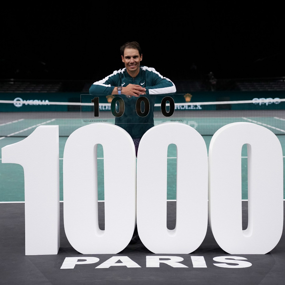 Nadal došao do 1000. pobjede
