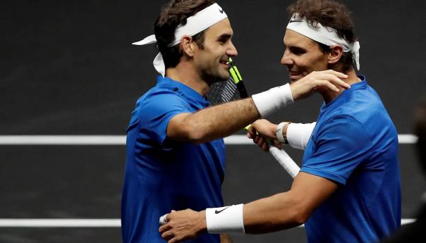 Nadal i Federer nastupaju u dublu na "Laver Cupu"