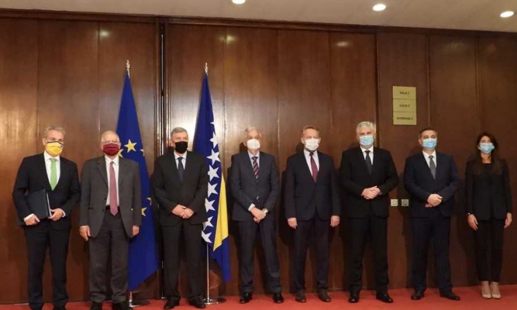 Naglašen zajednički stav o potrebi ubrzanja EU puta BiH