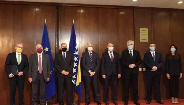 Naglašen zajednički stav o potrebi ubrzanja EU puta BiH