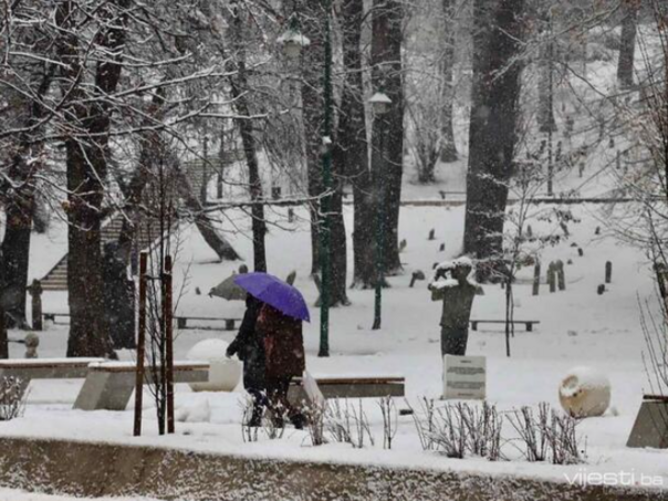 Nagli vremenski obrat: Snijeg, susnježica i ledeni dani pred BiH