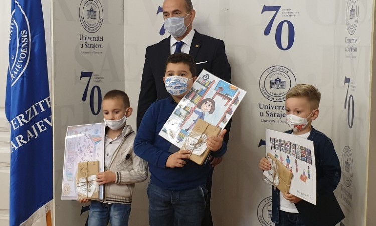 Nagrade za najbolje likovne radove natječaja 'Moj(a) bibliotekar(ka)'