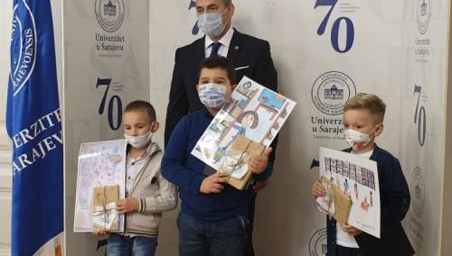 Nagrade za najbolje likovne radove natječaja 'Moj(a) bibliotekar(ka)'