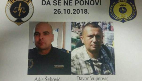 Nagrađen posebni istražni tim formiran radi rasvjetljavanja ubistva policajaca Šehovića i Vujinovića