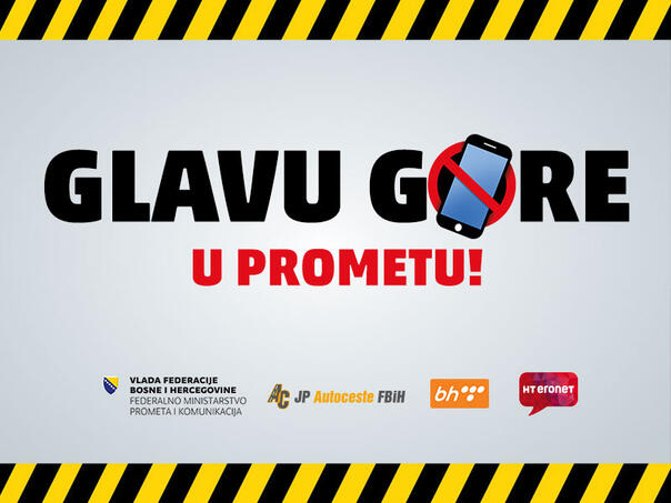Počinje kampanja "Glavu gore! Stop korištenju mobitela u prometu"