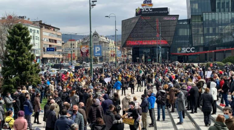 Najavljeni novi protesti građana u Sarajevu