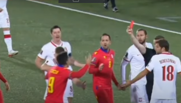 Najbrži crveni karton u historiji: Reprezentativac Andore dobio crveni karton u 20. sekundi