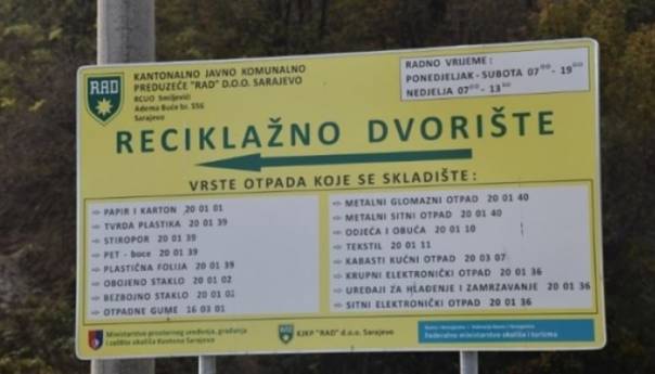 Najefikasnija selekcija otpada je na mjestu nastanka, u domaćinstvima