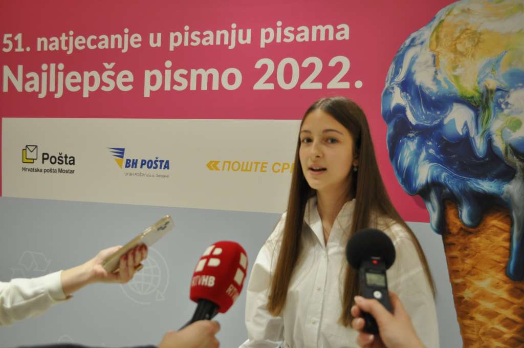 Najljepše pismo u BiH napisala je Najda Milišić