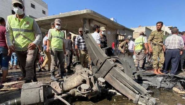 Najmanje 11 poginulih u eksploziji na sjeverozapadu Sirije