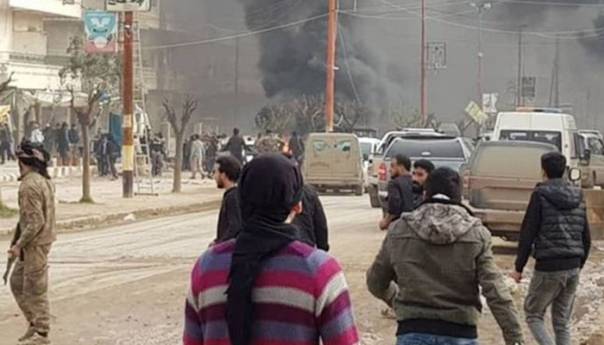 Najmanje 40 civila ubijeno u napadu na sirijski grad Afrin