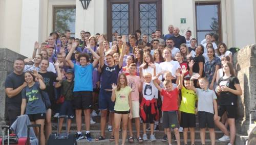 Najmlađi članovi AK Sloboda Tehnograd u finalu Sportskih igara mladih