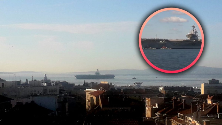 Najveći američki nosač aviona na nuklearni pogon uplovio u Split