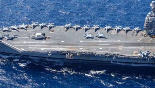 Najveći ratni brod na svijetu uplovio u Oslo, Rusija bijesna