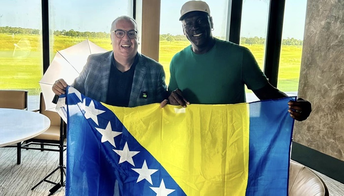 Najveći su najjednostavniji: Michael Jordan sa zastavom BiH